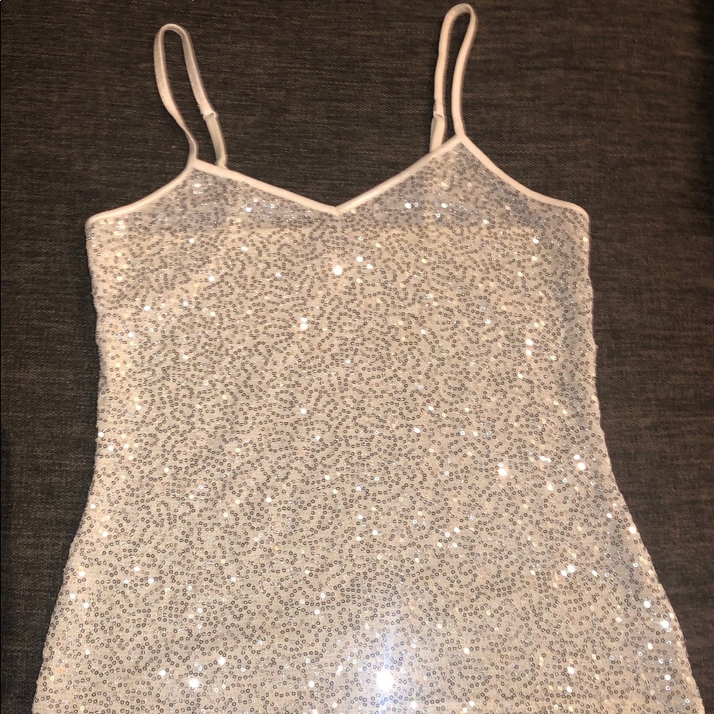 Express Sequin Tank Top